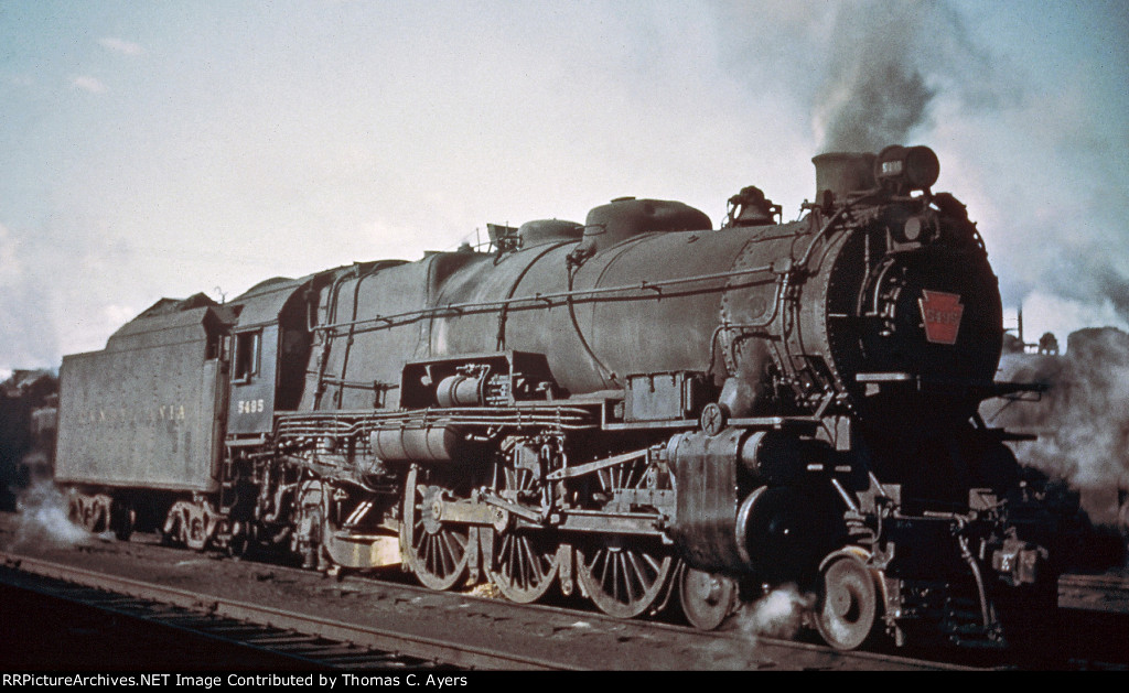 PRR 5495, K-4S, c. 1955